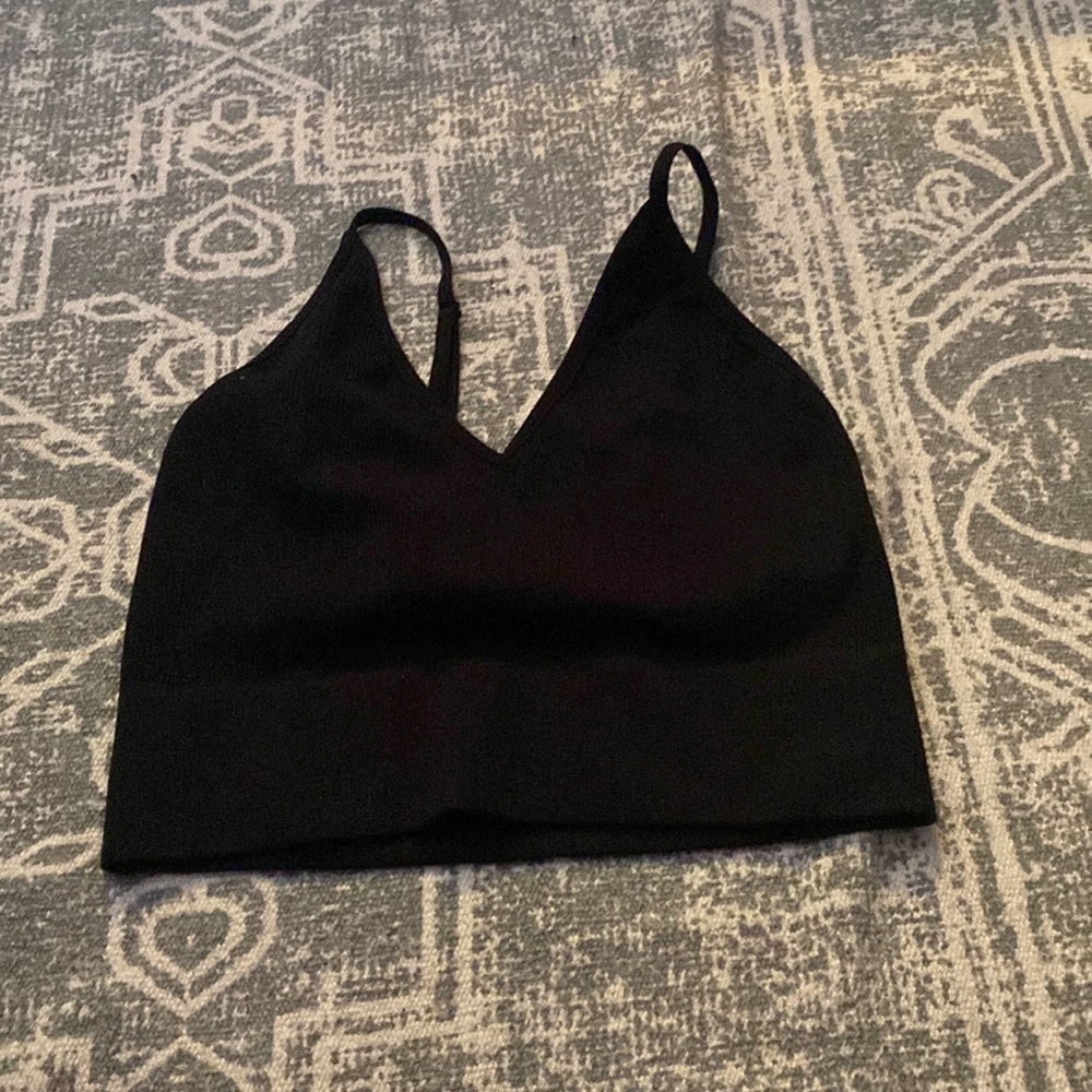 Black bralette shirt size S/M